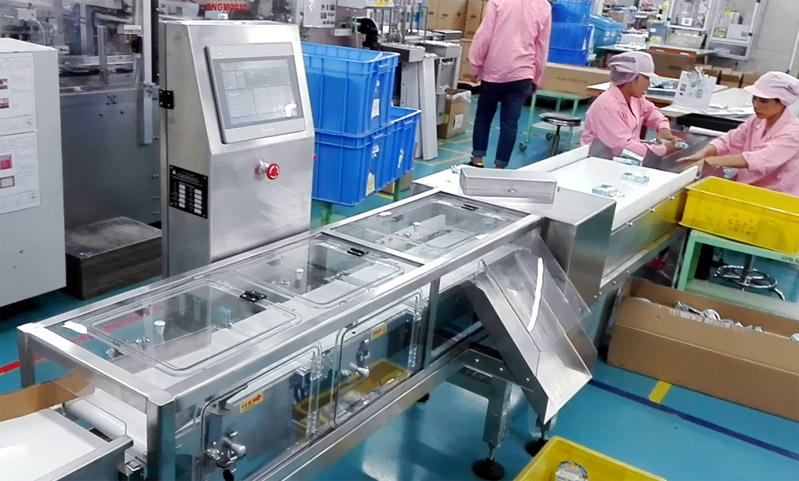 剃須刀自動(dòng)檢重分料裝置應(yīng)用案例 剃須刀自動(dòng)檢重分料裝置應(yīng)用案例